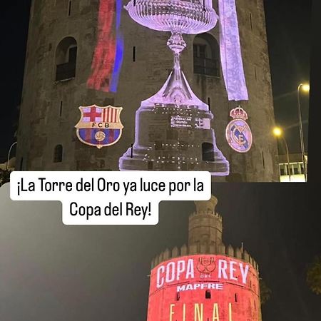 3 Apartamento En Estadio Sevilla 8 Plazas 3 Hab Y Metro Luaran gambar
